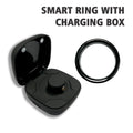 Smart Fitness Ring - Stainless Steel Novelty Ring for Men and Women with Wireless Function, Step Counting, and Sports Mode