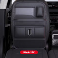 Car Seat Back Organizer with Foldable Tray Multi-Pocket Car Backseat Storage Bag Wear-Resistant Anti-Kick Pad for Kids