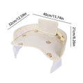 Car Seat Tray for Kids Foldable Multiple Pockets Waterproof Car Table Portable Large Capacity Table for Dining Drawing Car